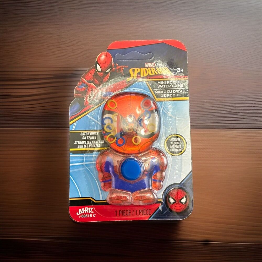 Marvel Spiderman Collectible Pocket Water Game
